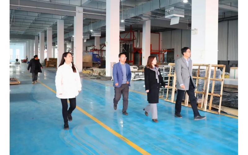 壹創快訊｜豐城市副市長劉曉洲蒞臨公司參觀指導工作