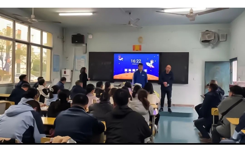 壹創文化 ｜“不負春光，不負客戶”，壹創技術部走進豐城中專做培訓指導服務